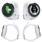 Wearable4U - Bushnell iON Elite White Golf GPS Watch with Cloth Bundle