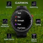 Wearable4U - Garmin Approach S70: Ceramic 47 mm Golf Smartwatch|1.4" AMOLED Display Up to 16 Days Battery Life, Multisport GPS Premium Watch w/ 43K+ Golf maps & Gift Bundle