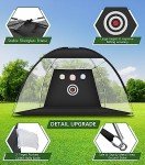 10x7ft Golf Practice Net with Tri-Turf Mat