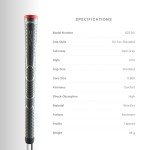 Winn Dri-Tac Standard Dark Gray 13 Piece Golf Grip Bundle (
