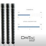Winn Dri-Tac Wrap Oversize (+1/8 Inch) 13 Piece Golf Grip Bundle (