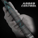 CHAMPKEY Premium Rubber Golf Grips 13 Pack | High Traction and Feedback Rubber Golf Club Grips | Choose Between 13 Grips with 15 Tapse and 13 Grips with All Kits