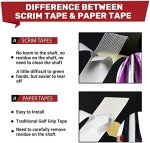 EAGLE WORK Golf Regriping Kits with 15 Scrim-Backed Tapes, 5oz Solvent, Vise Clamp and Hook Blade