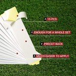 EAGLE WORK Golf Regriping Kits with 15 Scrim-Backed Tapes, 5oz Solvent, Vise Clamp and Hook Blade