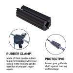 EAGLE WORK Golf Regriping Kits with 15 Scrim-Backed Tapes, 5oz Solvent, Vise Clamp and Hook Blade