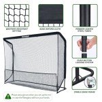 Haokelball Golf Practice Net with Target Cloth