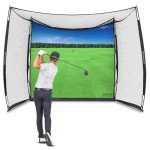 GoSports 10x8 ft Golf Hitting Net & Screen