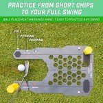 GoSports Golf HEX Track Swing Path Guide - Fix Slices, Hooks, Alignment and More