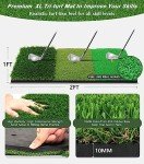 10x7ft Golf Practice Net with Tri-Turf Mat