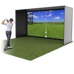 GoSports 14x8 ft Golf Simulator Net Set
