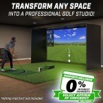 GoSports 14x8 ft Golf Simulator Net Set