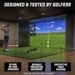 GoSports 14x8 ft Golf Simulator Net Set