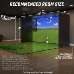 GoSports 14x8 ft Golf Simulator Net Set
