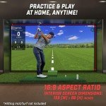 GoSports 14x8 ft Golf Simulator Net Set