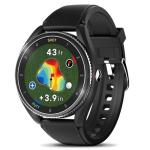 Voice Caddie T9 Smart Golf Watch with GPS | Golf Swing Analyzer with Slope Calculation & Course Preview | Ideal Golf Gift for Men & Women (Black)