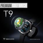 Voice Caddie T9 Smart Golf Watch with GPS | Golf Swing Analyzer with Slope Calculation & Course Preview | Ideal Golf Gift for Men & Women (Black)