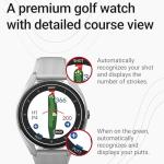 Voice Caddie T9 Smart Golf Watch with GPS | Golf Swing Analyzer with Slope Calculation & Course Preview | Ideal Golf Gift for Men & Women (Black)