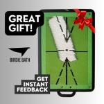 Birdie Mat Pro Premium Swing Training Mat for Analyzing Swing Path and Ball Impact