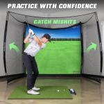 GoSports 10x8 ft Golf Hitting Net & Screen