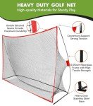 10x7ft Heavy Duty Golf Practice Net for Training