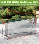 10x7ft Heavy Duty Golf Practice Net for Training