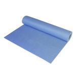 Blue Yoga Mat with Barbell Storage Holder