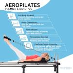 Aero Pilates 700 Foldable Reformer with Rebounder