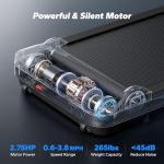 MERACH 3-in-1 Walking Pad Treadmill for Home