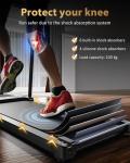 Foldable Under Desk Treadmill for Home Use
