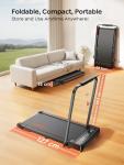 4 in 1 Folding Treadmill with Incline and Remote