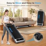 Fousae 5-in-1 Foldable Treadmill for Home