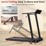 CITYSPORTS Foldable Treadmill with 8% Incline