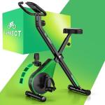 Folding Exercise Bike with Adjustable Magnetic Resistance