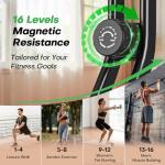 Folding Exercise Bike with Adjustable Magnetic Resistance