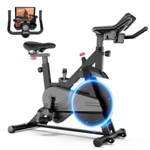 Lacuffy Magnetic Indoor Cycling Bike with LCD Display