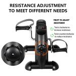 AGM Mini Under Desk Exercise Bike with LCD