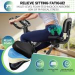SLUNSE 5 IN 1 Folding Exercise Bike with Resistance