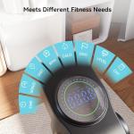 Lacuffy Magnetic Indoor Cycling Bike with LCD Display