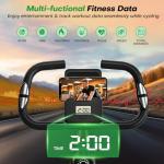 Folding Exercise Bike with Adjustable Magnetic Resistance