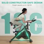 Adjustable Magnetic Resistance Exercise Bike for Home