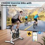 CHAOKE Adjustable Indoor Cycling Exercise Bike