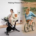 Lacuffy Magnetic Indoor Cycling Bike with LCD Display