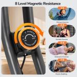 Panana Foldable Exercise Bike with Magnetic Resistance