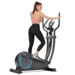 Dripex Magnetic Elliptical Machine with LCD Monitor