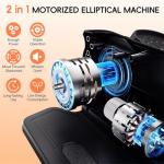 Morelax Under Desk Elliptical Machine with Remote