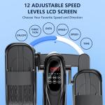 MOMODA Under Desk Elliptical Mini Exercise Bike