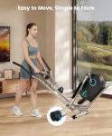 Dripex Compact Elliptical Machine with 16 Resistance Levels