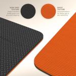 Non-Slip Yoga Mat with Laser Guides - Travel-Friendly