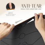 Non-Slip Yoga Mat with Laser Guides - Travel-Friendly
