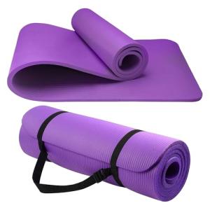 Thick Non-Slip Yoga Mat with Carrying Strap